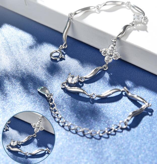 Korean Style Ins Wind Four-leaf Clover Bracelet Women