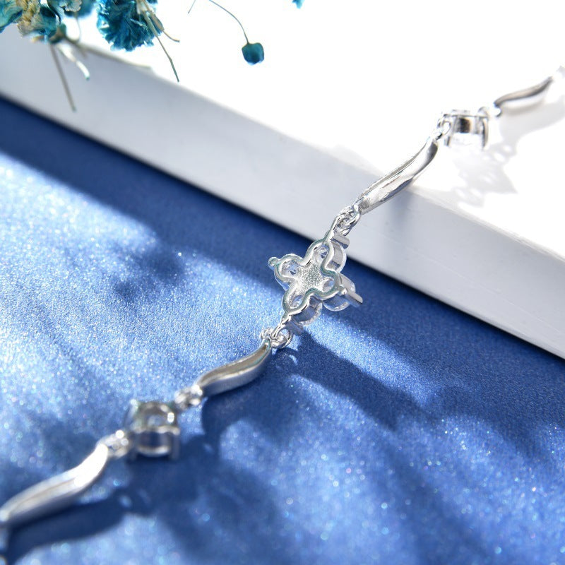 Korean Style Ins Wind Four-leaf Clover Bracelet Women