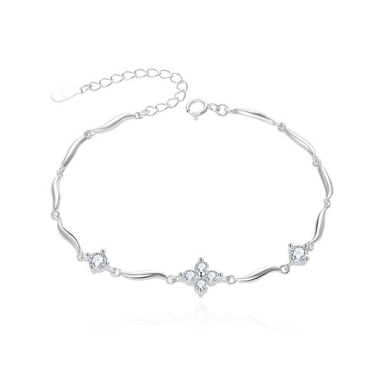 Korean Style Ins Wind Four-leaf Clover Bracelet Women