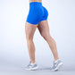 High Elastic Matte Nylon Seamless Low Waist Shorts Fitness Yoga Shorts