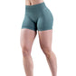 High Elastic Matte Nylon Seamless Low Waist Shorts Fitness Yoga Shorts